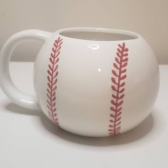 Snickers Candy Bar Logo Baseball Cup by Galerie White 3-D Coffee Mug - Picture 3 of 6